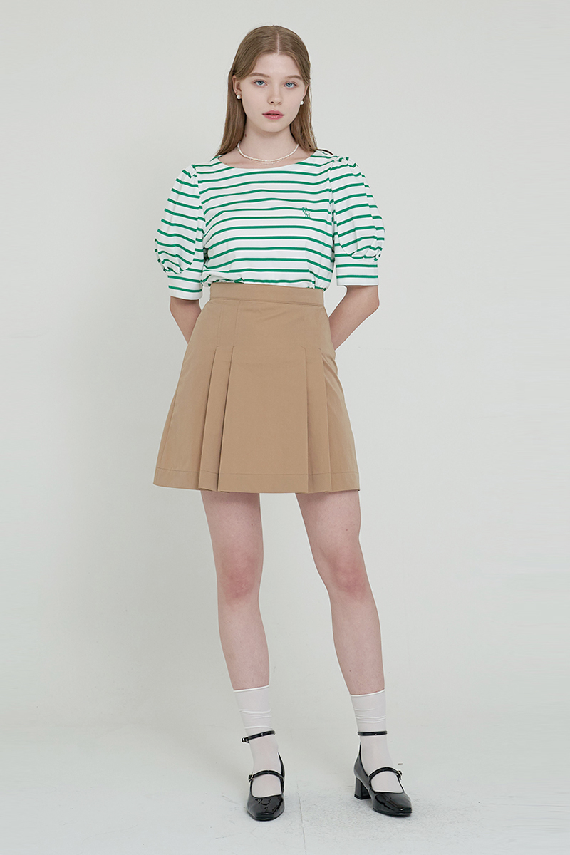 coco pleats mini skirt BE