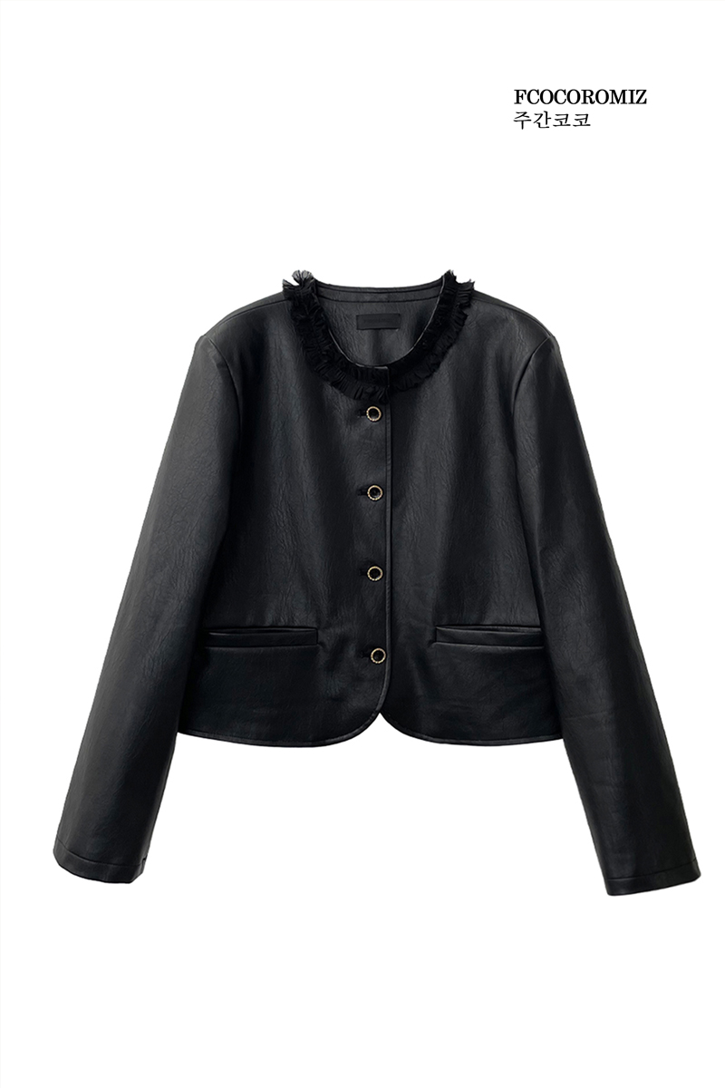 feminine leather jacket